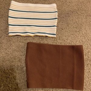 Pacsun Tube Tops 2 for 1